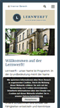 Mobile Screenshot of lernwerft.de