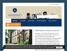 Tablet Screenshot of lernwerft.de